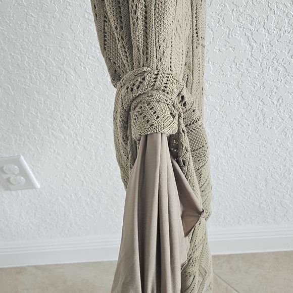 BEACH MAXI DRESS BEIGE S/M - Picture 2 of 5